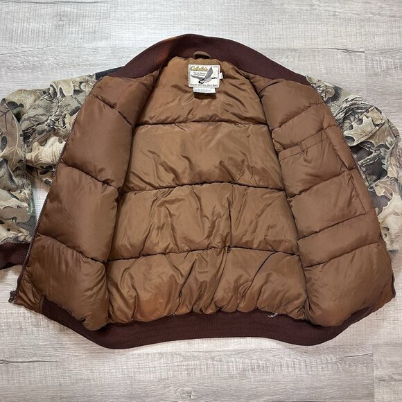 Cabela's Premier Northern Goose Down Hunting Jacket Size Medium Regular Realtree - Picture 9 of 10